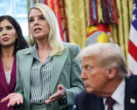Pam Bondi faces rightwing backlash for vow to target inflammatory rhetoric